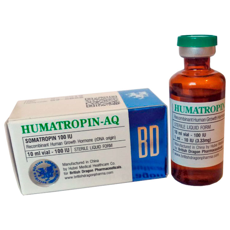 Humatropin AQ (Гормон Роста) от British Dragon (10ЕД на флакон) Humatropin AQ (Гормон Роста) от British Dragon (10ЕД на флакон)